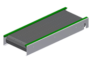 Przenośnik z taśmą modularną